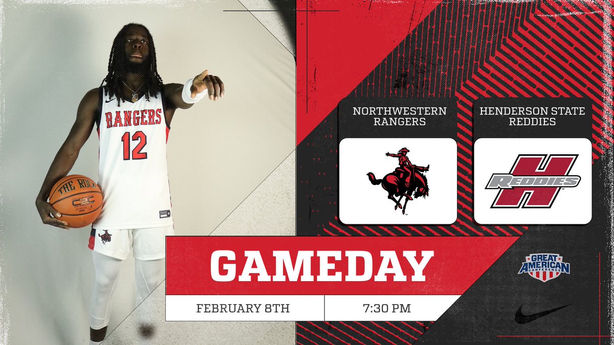 GAMEDAY!!! Rangers are in Arkadelphia, Arkansas this evening for a match-up against Henderson State! Tip-off is scheduled for 7:30 PM! 
#RRR 
stats: statbroadcast.com/events/statbro…
watch: youtube.com/@ReddieAthleti…
radio:alvaradio.com