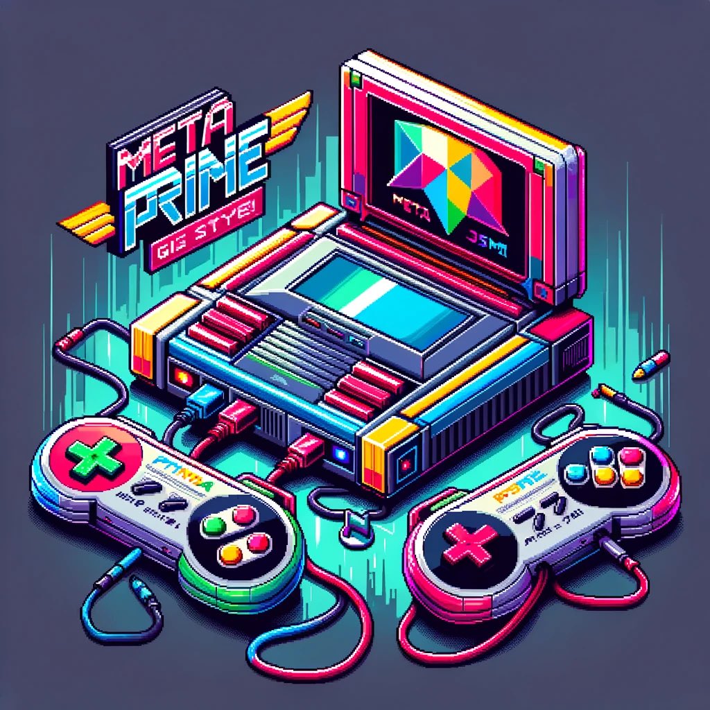 nft_king_world's tweet photo. NEVER STOP 🛑 Play a GAME 
#metaprime #retrogamer #ai #nftart https://t.co/oJpGFb6aSA