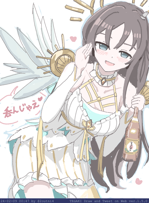 「スイートエンジェル青海川しゅか様からのありがたいお言葉 #駅メモファンアート #」|24のイラスト
