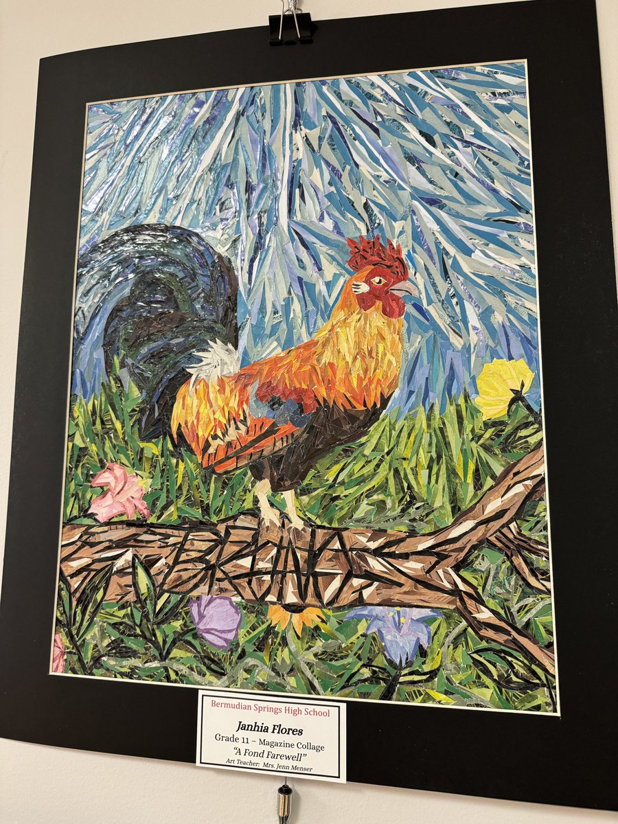 BSHSartstudio's tweet photo. We had an awesome showing at the Adams County Arts Council All County Student Show in Gettysburg on Friday. 12 students had their artwork chosen for the display. You can still see the work which will hang for a few weeks. Check out these amazing creations. ❤️❤️❤️ https://t.co/wn0jZU5EMp