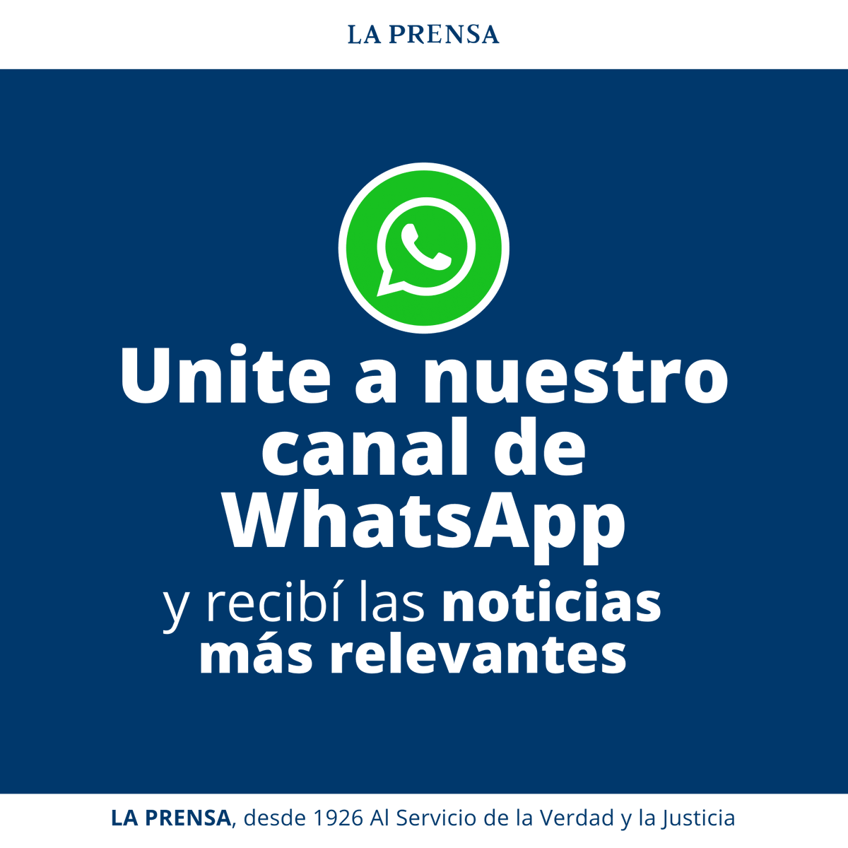 laprensa's tweet image. 📱 Recibí las noticias más importantes de Nicaragua y el mundo en nuestros canales de difusión. 

Unite en Whatsapp 👉 ow.ly/N7q950PYhCZ
o Telegram 👉 ow.ly/jRkm50PyXXL