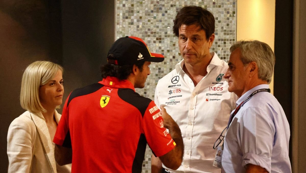 F1_Papi's tweet photo. CONFIRMED:

Carlos Sainz Jr. has said "Yes" to Mercedes.

- The problem is that Mercedes didn't ask him anything. https://t.co/AfJSHbIJmr