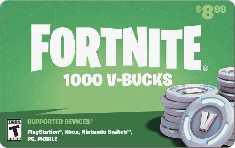 💚 1000 V-BUCKS GIVEAWAY💚 
To enter you Must have to follow me, like, repost and @ a friend 🫂✅
This ends in 24 Hours ⏰ Best of luck🍀
   #Fortnite #FortniteChapter5