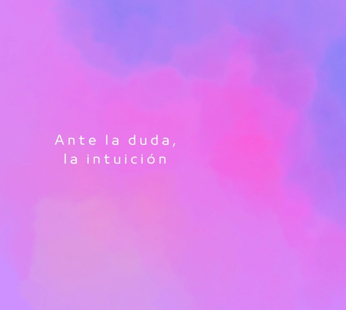 Cuando hay duda, no hay duda.