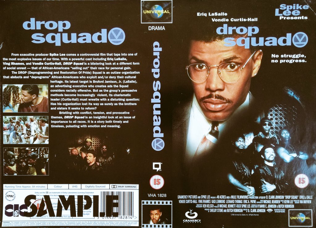 DropSquad_52's tweet photo. @ctreid89 Another important #SpikeLeeJoint was the 1994 film "#DropSquad"👊🏽✊🏽
The #BlackDivide "We are not a MONOLITH" https://t.co/OLCji0Ymi1
