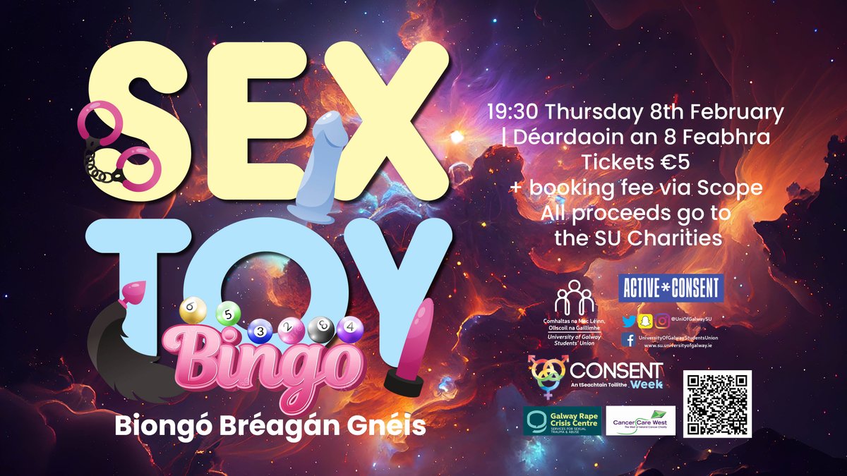 Info for those of you lucky to have S*x Toy Bingo tickets for tonight! 

🚫Sult closing at 6pm to start set up
🚪Doors 7.30pm
🥳Bingo starts 8pm sharp
🪪No ID = No Entry
🎟️No Ticket = No Entry

❌This event is 100% sold out - there won't be any tickets on door

#ConsentWeek