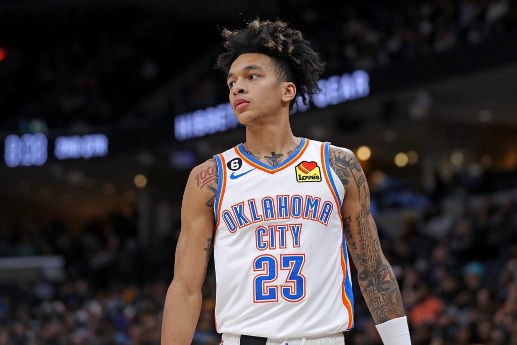 OKCTopicThunder's tweet photo. Best of luck @tre2mann3 🫡 https://t.co/EgkKl3lSJM