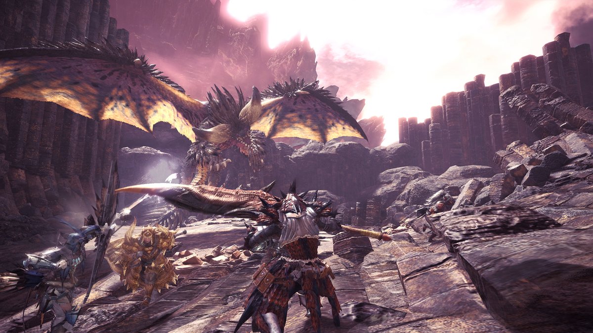 monster_hunter_(character) 「The #ReturntoWorld community stream is o」|Monster Hunterのイラスト