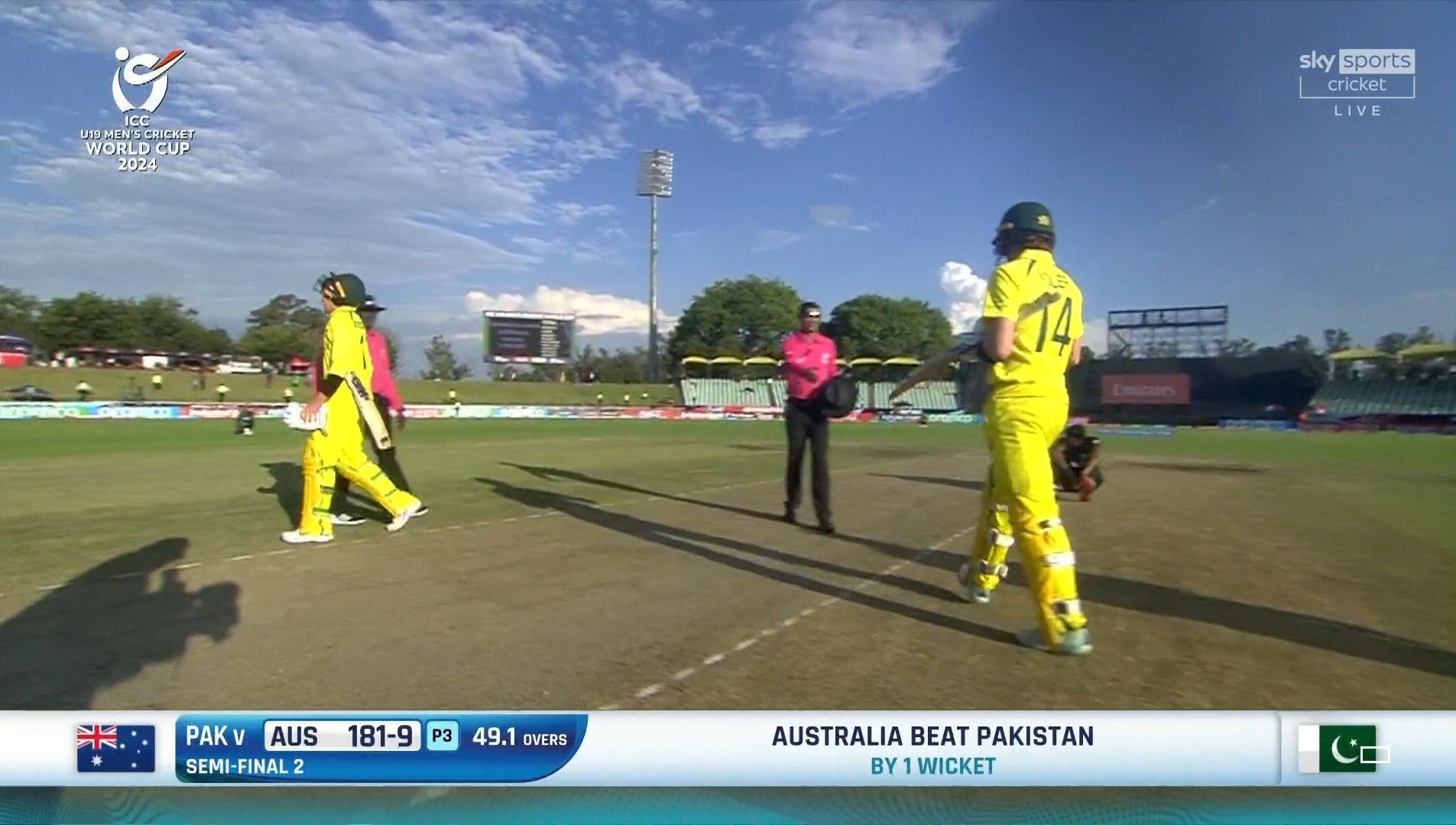 Australia U19 Team Secures Thrilling Victory to Set Up India Final