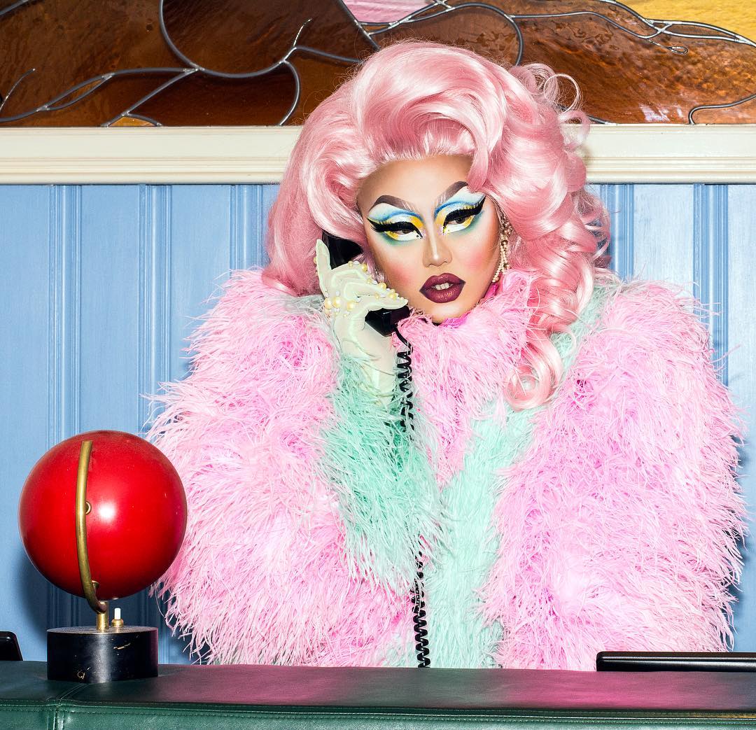 POV: @KimChi_Chic does telemarketing for Valentine's 💘 Would you pick up the phone? ☎️ Get your loved ones the Valentine's gift of glam at kimchichicbeauty.com! 😍 #kimchichic #kimchichicbeauty #valentinesmakeup #valentinesdrag