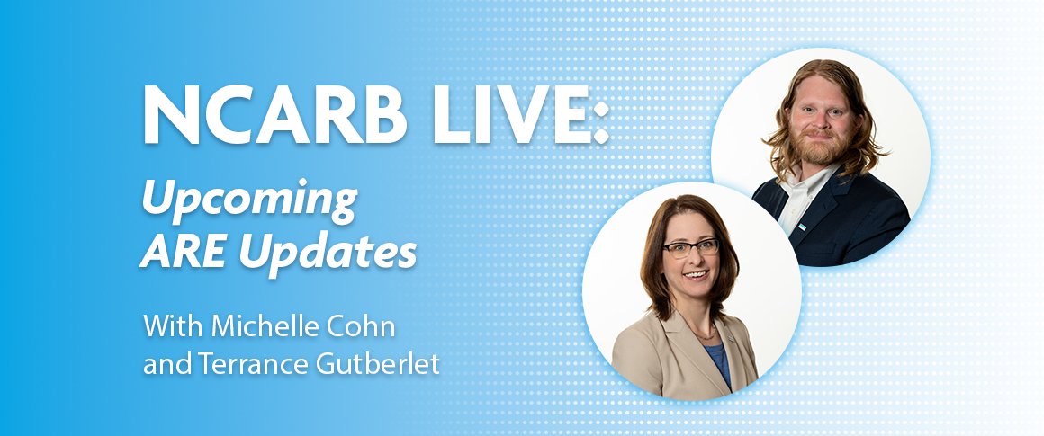 NCARB's tweet photo. 🚨Have you heard? Updates are coming to the #ARE5 on Feb. 27! NCARB will be retiring QFIB items from the exam along with an update to all code-related items. Interested in learning more? Join our experts Feb. 15 for a webinar! Register now⏩https://t.co/k8fcSfMJr6 https://t.co/lBCLXOzZtb