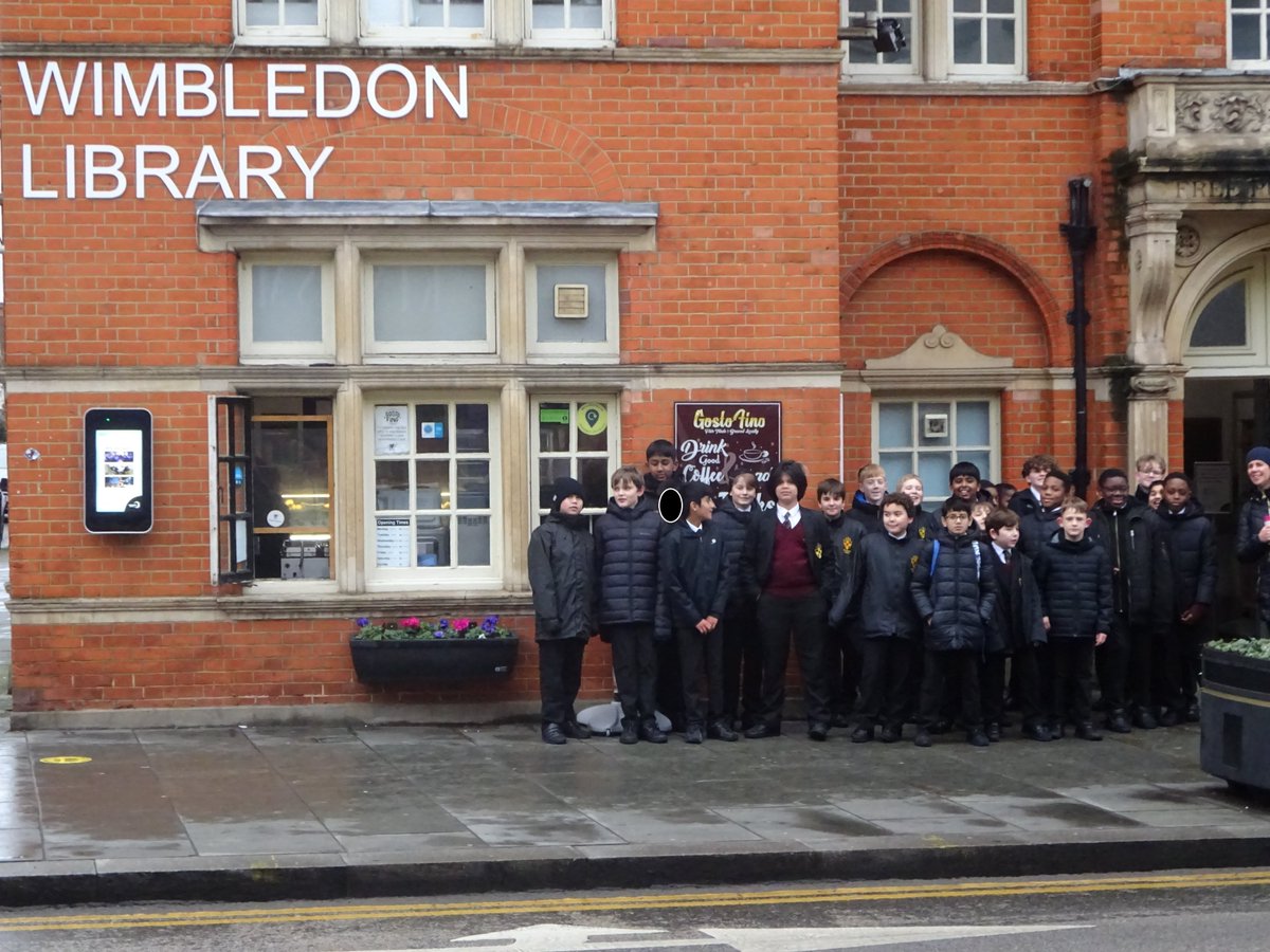 Figures (Yr7) English classes have been visiting Wimbledon Library in recent weeks, finding out more about the joy of reading, and all the other opportunities that our local libraries offer. Thanks to all staff at Wimbledon Library. Happy reading everyone! @MertonLibraries