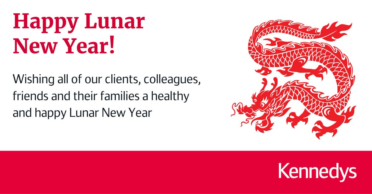 Happy Lunar New Year! Wishing our clients, colleagues, friends and their families a happy and healthy Year of the Dragon. #lunarnewyear #yearofthedragon #chinesenewyear