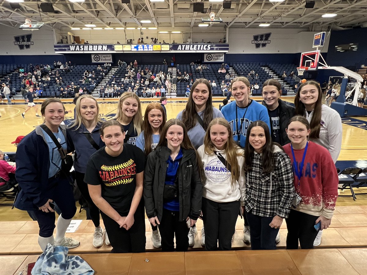 We had a lot of fun at the Washburn game last night! It was also great to see Lady Charger alum <a href="/autyschr/">Autymn Schreiner</a>!