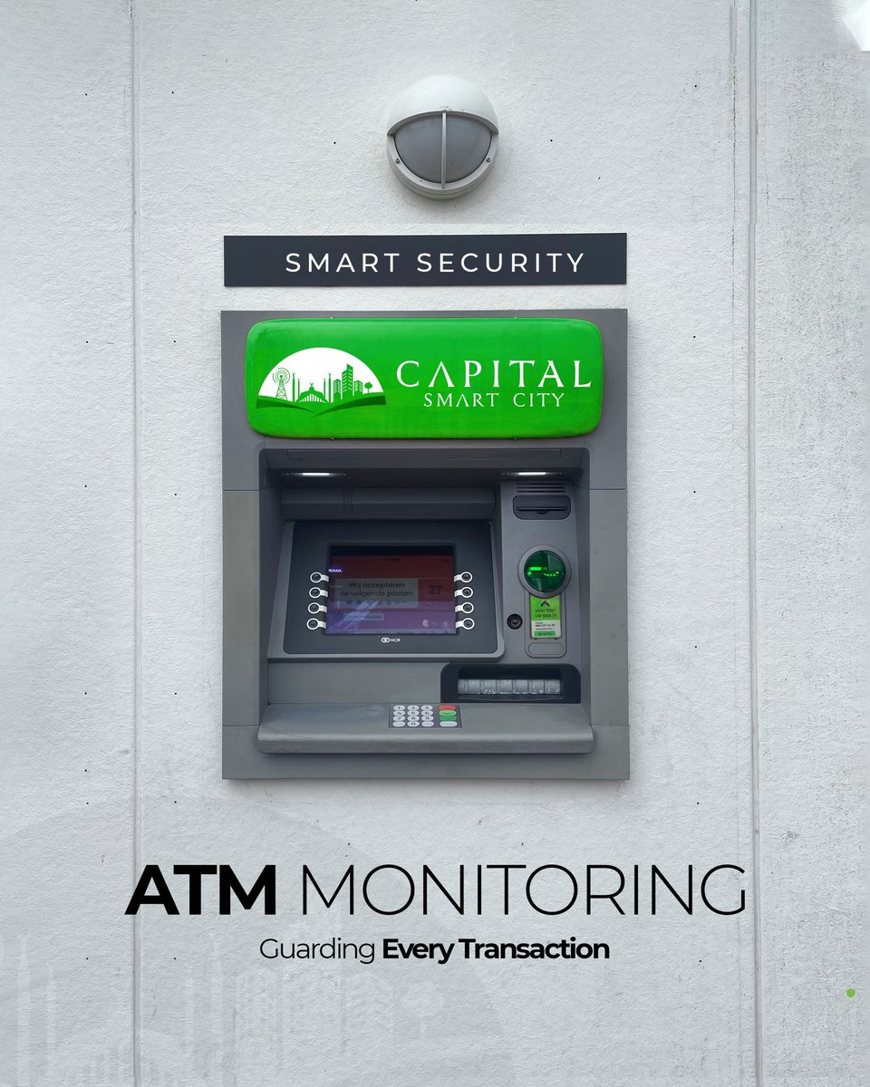 smartcitypk1's tweet photo. In a growing community where security is pertinent, #ATMMonitoring generates alerts, warnings and data analysis for proactive incident management. It ensures incidents of failure or crime bottlenecked for a secure lifestyle. https://t.co/95xbrolMnp