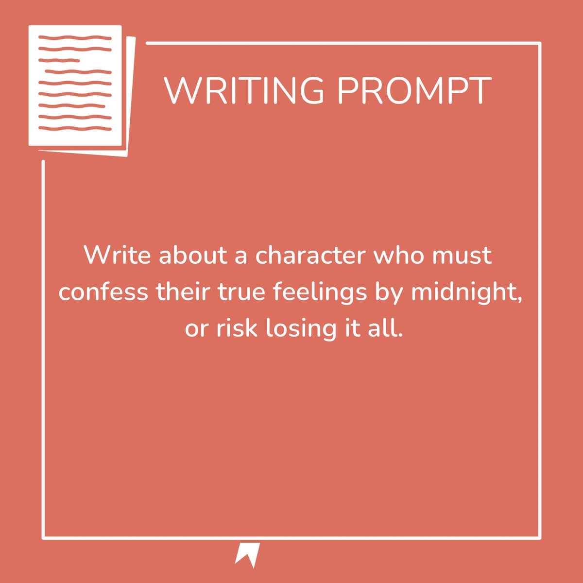 48hrbooks's tweet image. Where does the big confession scene take place? 📝❤️

#writingprompt #writingexercise #romancewriting