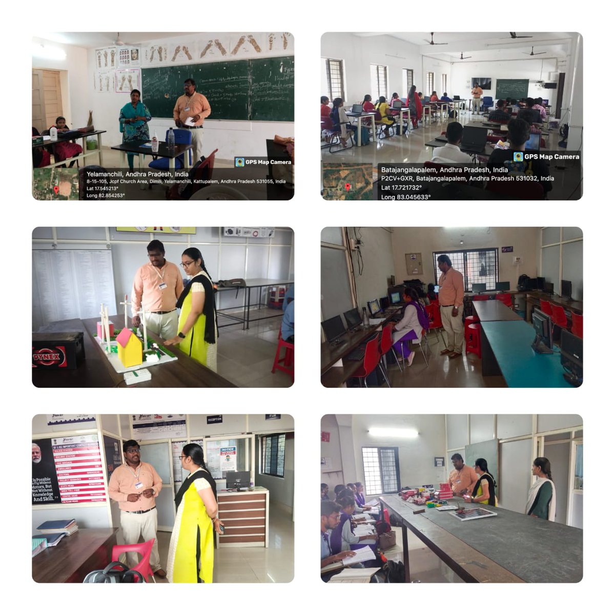 AP_Skill's tweet photo. Mr #JanardhanraoSakamuri Special Officer from @AP_Skill Head Office, Visited #SkillHubs and Private Training Centers in #AnakapalliDistrict https://t.co/muHujMSFVL
