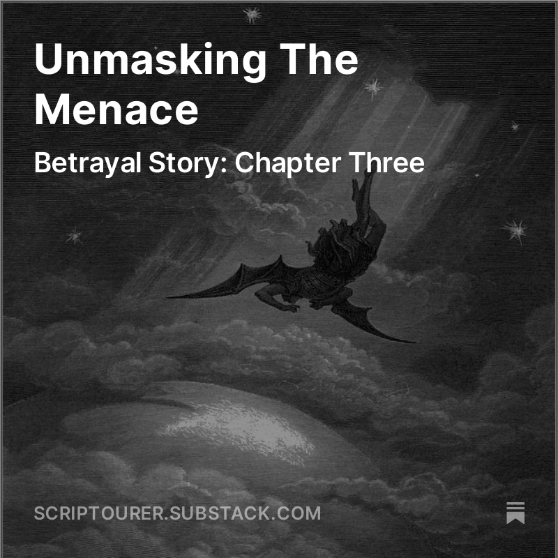 jestertonian's tweet photo. The Lord of Lies...
https://t.co/HUTIzq04uh
#scriptourer #Scripture #Bible #Genesis #creation #Catholic #Christian #substack #WritingCommunity #story #WritingLife #Literature #mythology #theadversary #temptation #Betrayal #fallenangels
@biblegateway https://t.co/bEzc4V7LAl