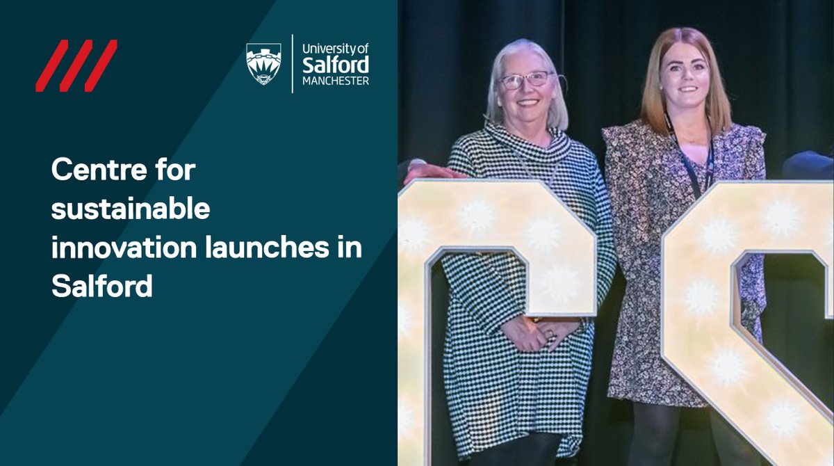 Salford Business School was proud to launch Centre for Sustainable Innovation (CSI), a project that aims to bring together the worlds of academia and business

Read the full article here - salford.ac.uk/news/centre-fo… #SalfordUni