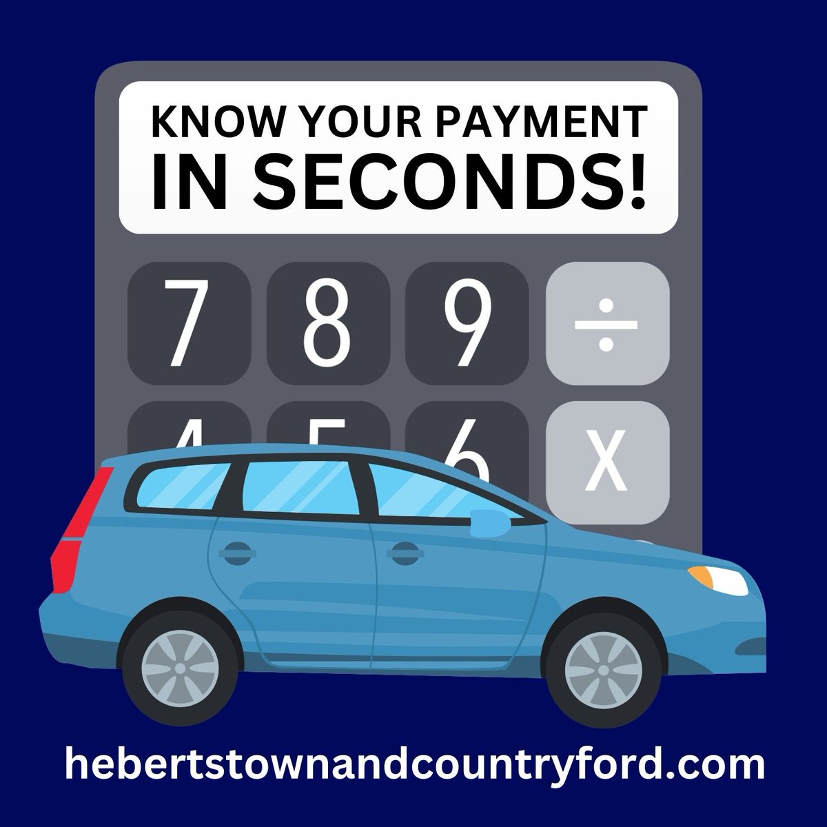 HebertsFord's tweet photo. 🚘✨ Got your eye on a new vehicle? 
🧮💸 Find out exactly what it will cost you each month with our easy online payment calculator! Adjust your down payment, loan term, and more to find that magic number: https://t.co/nUqClTa5g2 https://t.co/UNKjBV6Hr7