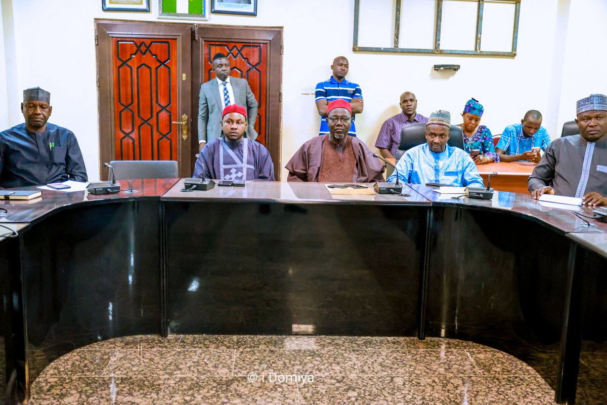 GovernorAUF's tweet photo. Today, I welcomed Local Government Chairmen to the Government House in Yola, who came to felicitate with me over our recent victory at the Supreme Court. I charged them to prioritize the immediate needs of our people by providing various forms of palliatives and interventions, especially during this challenging economic period.

Our people's well-being comes first.