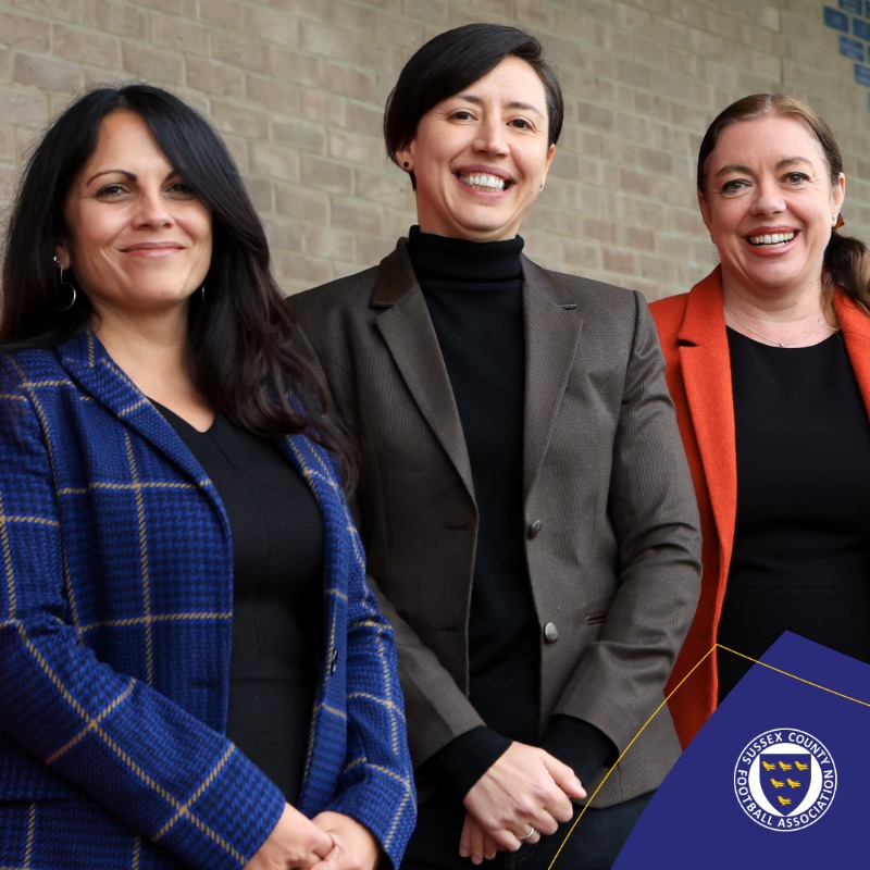 SussexCountyFA's tweet photo. 💼 We're delighted to announce that Michelle Clark, Georgia Rooney and Julie Nerney have been appointed to our Board of Directors!

Check out the full story on our website... ⬇️

#SussexFootball⚽️