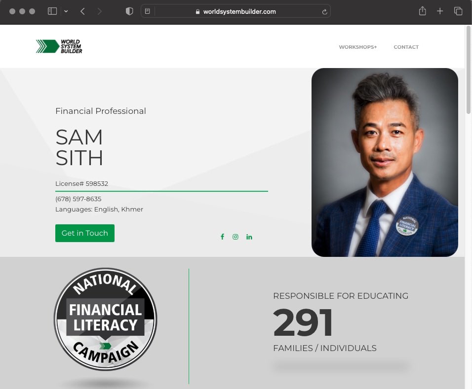 sam_sith's tweet photo. Exciting news! Check out my new personalized website. As proud members of The WSB Community, we believe one person can make a big difference. Join us in this impactful campaign for a better future!

https://t.co/LVFkR0EVTS

#financialliteracy https://t.co/G6xfAECrOW