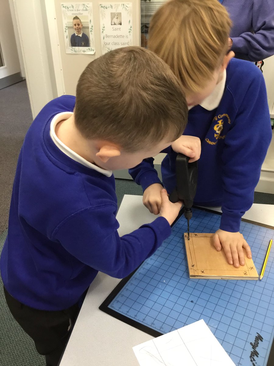 stjosephskly's tweet photo. Rowan class busy making bird feeders as part of our DT day. #SJKDT @Stocksfield https://t.co/iZk9hIi6zt