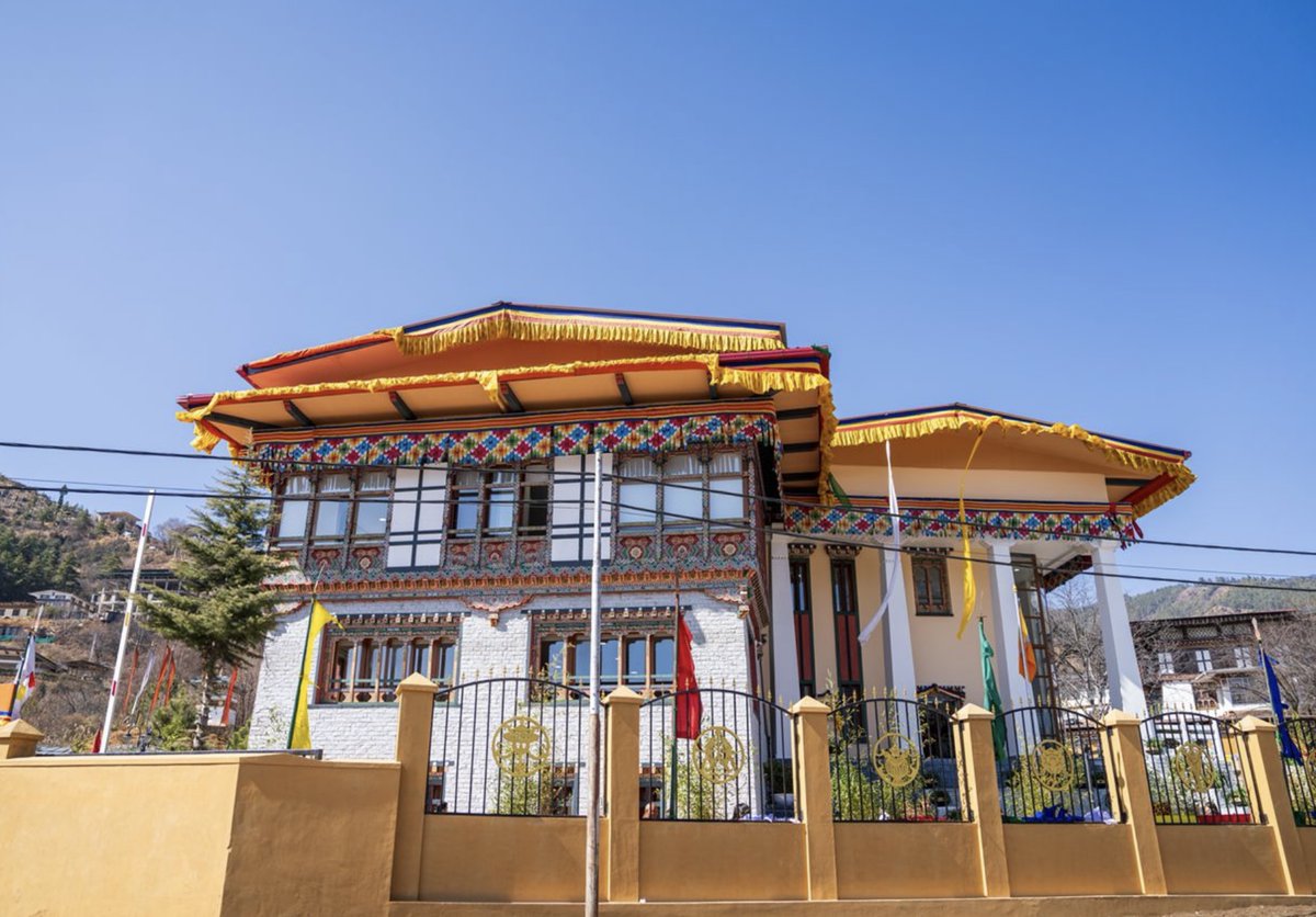 BTFEC's tweet photo. His Royal Highness the Gyaltshab Jigme Dorji Wangchuck graced the inauguration of the new Secretariat of the Bhutan Trust Fund for Environmental Conservation, Health Trust Fund, & Bhutan for Life, sister agencies sharing similar social and environmental mandates. #BTFEC #Bhutan https://t.co/KlNCBy7jiD