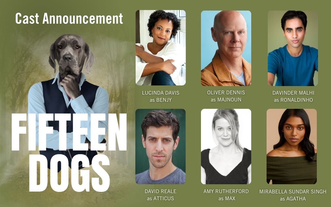 Meet the talented ensemble bringing André Alexis' Giller® Prize-winning novel to life! Join us at the Segal Centre for Fifteen Dogs opening March 31!