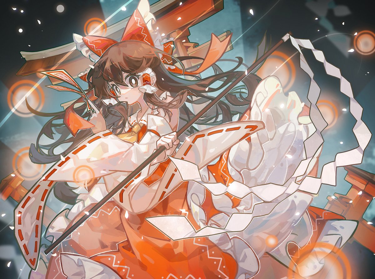 element_su's tweet photo. 博麗の巫女
#東方Project #touhou #博麗霊夢 https://t.co/AHtkeczwHa
