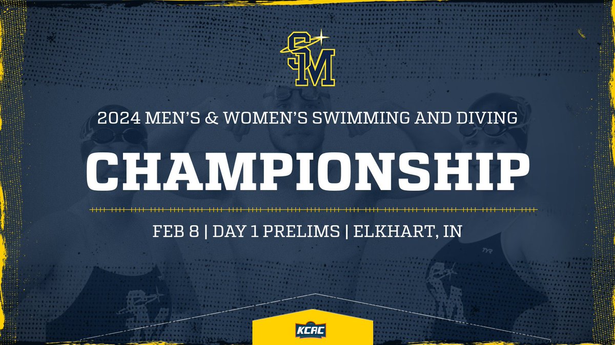 The Men’s &amp; Women’s Swimming and Diving team are competing in the 2024 KCAC Championships Meet in Elkhart, Indiana. Today starts day one with prelims. #GoSpires #FirstCityU 

kcacnetwork.com/?B=961216