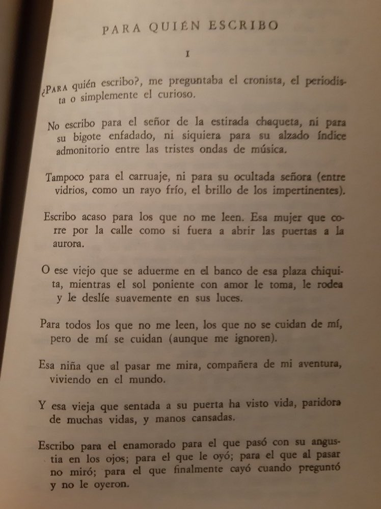 fjaranguren's tweet photo. Para quien escribo? #Aleixandre. @loubarrera58 https://t.co/4Bru7gYVbm