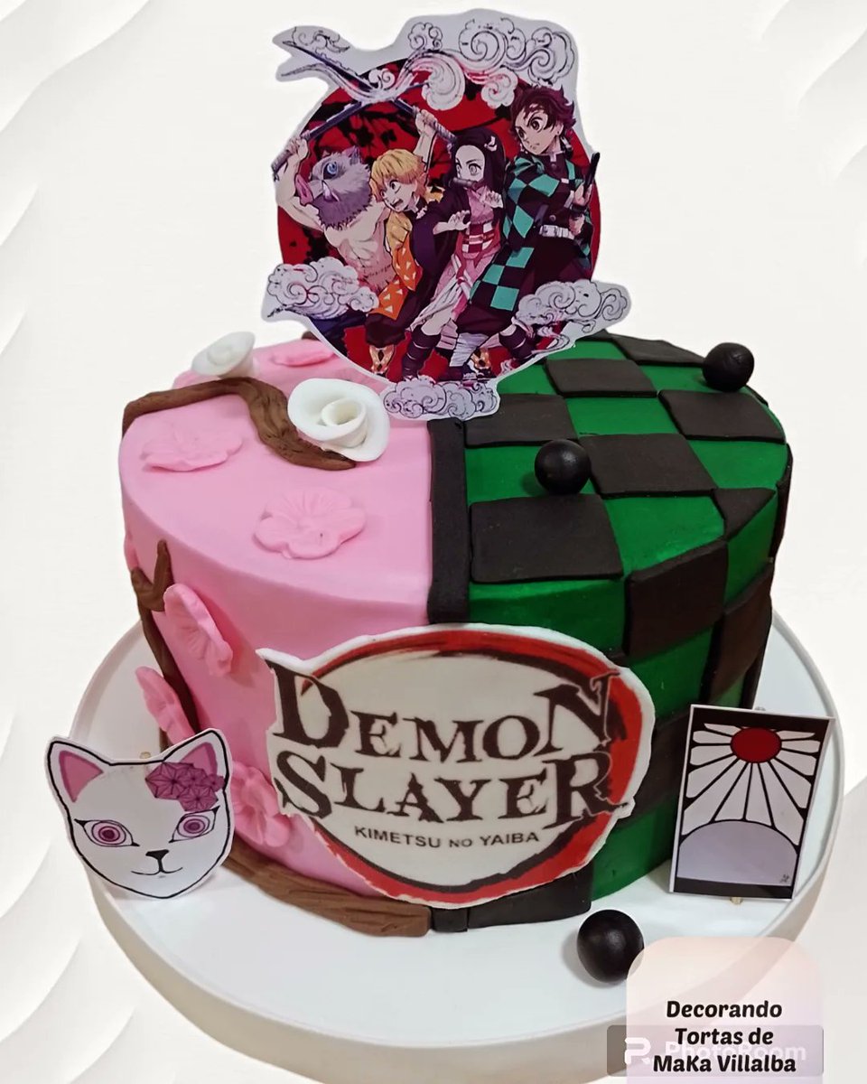 decorandoTortas's tweet photo. TORTA DEMON SLAYER PARA ÁMBAR.

#demonslayer #demonslayeranime #demonslayercake #demonslayerparty #tortasdemonslayer #tortaspersonalizadas #tortasdecoradas #pasteleriaartesanal #pastelesdecumpleaños #cakesdemonslayer #caketopper #imagenescomestible https://t.co/i5uJN3mz7y