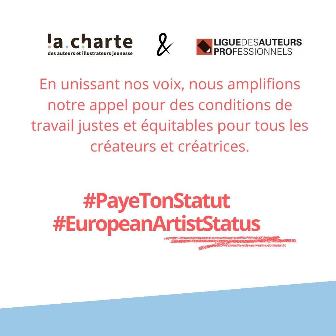 CharteAuteurs's tweet photo. 16 organisations professionnelles d'auteurs et autrices rejoignent la Charte et la @LigueAuteursPro des auteurs professionnels et soutiennent la pétition sur le statut d'artistes-auteurs et autrices européen. #pétition #payetonstatut #europeanstatus #europeanartiststatus https://t.co/nFMC9in89B