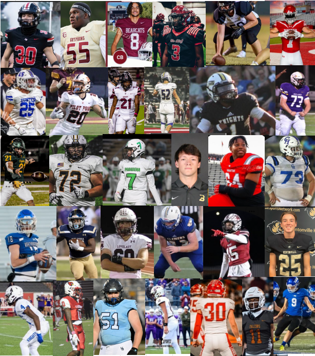 My count is 31 still a lot missing <a href="/HendrixFootball/">#WeAreWarriors</a> <a href="/obrebel2123/">Shannon O'Brien 🏈</a> <a href="/CoachSchultz_DC/">Coach Schultz</a> <a href="/CoachDoerrHDX/">Mason Doerr</a> 
Looks like 2024 is going to be a good year