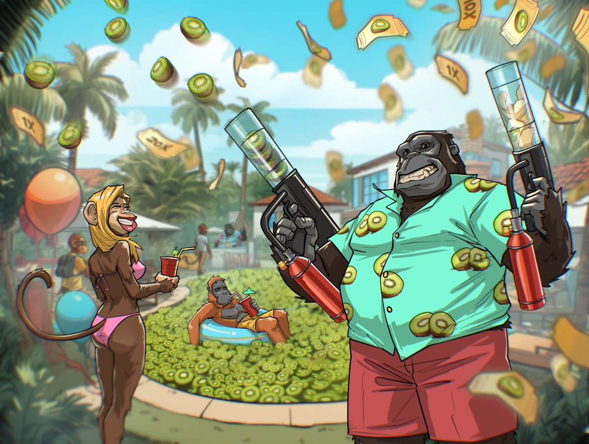playtheheist's tweet photo. The $KIWI token public raffle is now LIVE. 

Let the 🥝 era begin.

https://t.co/9oT6mUKB38 https://t.co/Wulalfewm5