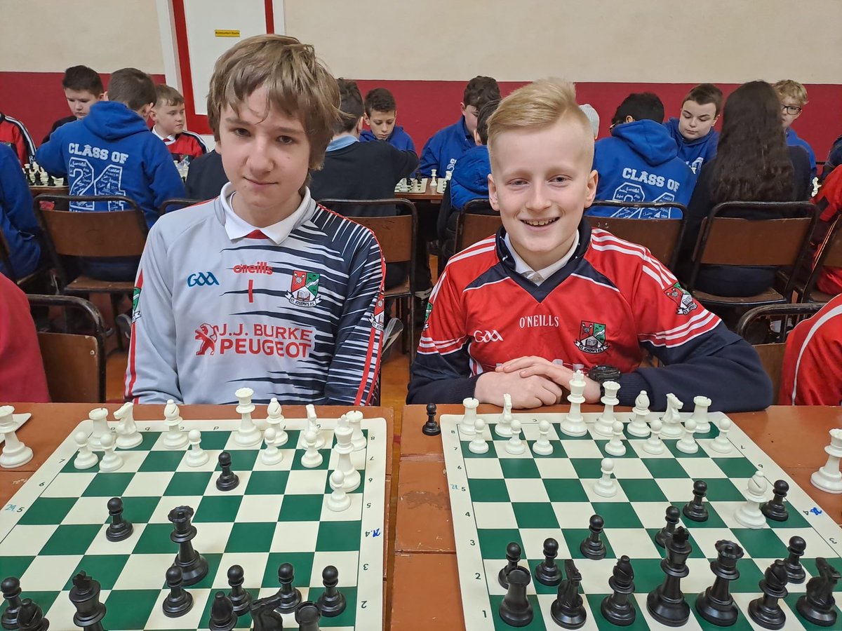 stjosephsbrobe's tweet photo. We had a fantastic day ⁦@Ficheall_ie⁩ chess tournament in Garrymore. Thanks Ms Keane  &amp; Ms Roche. https://t.co/sKDF9X7lOK