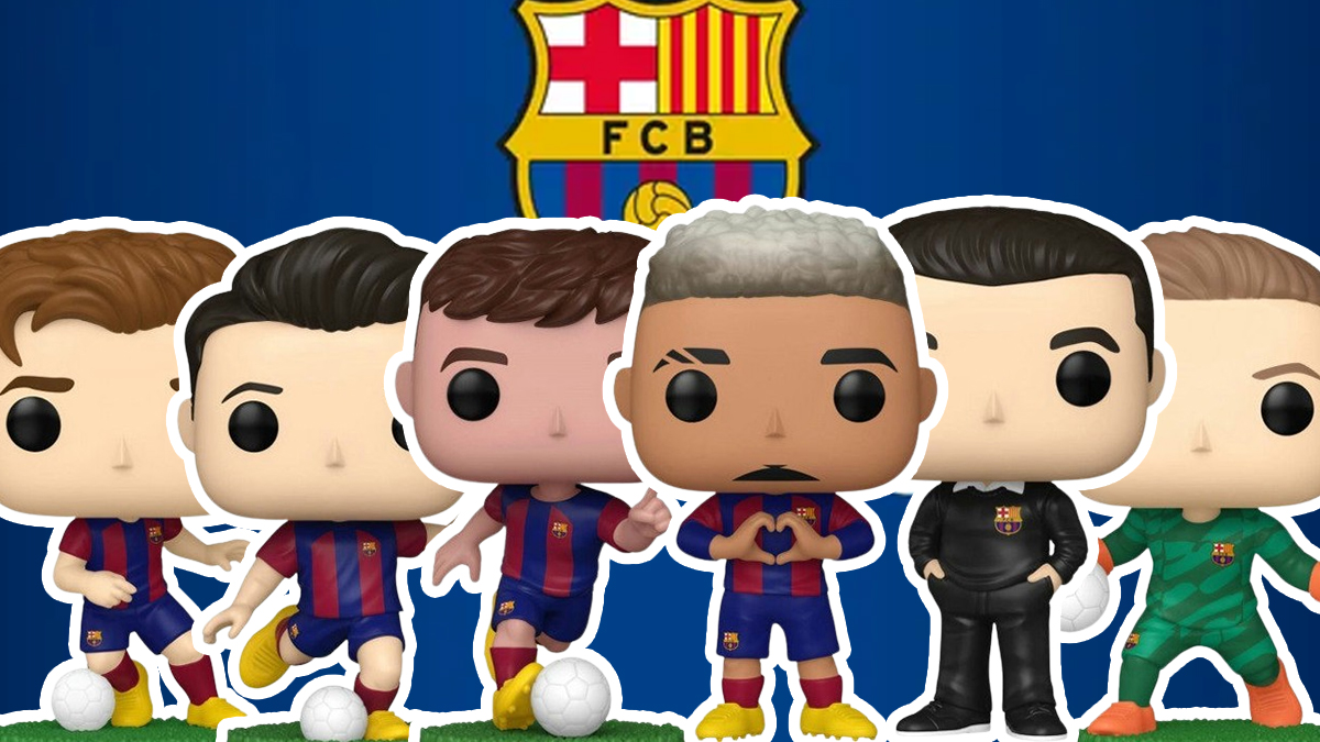 FigurinesP's tweet photo. ⚽ Funko transforme les joueurs du Barça en figurines

Au total, 5 joueurs et l'entraîneur ont leur figurines sous les couleurs du FC Barcelone : https://t.co/wiogPSzSqt

#barça #fcbarcelone #raphinha #gavi #lewandowski #pedri #xavi #terstegen #football #liga #funko #funkopop https://t.co/RKJO2vUCCy