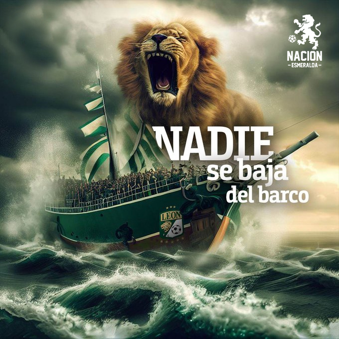 NacionEsmeralda's tweet photo. SE APOYA,
SE EXIGE,
SE SUFRE, 
PERO NUNCA SE ABANDONA...

En este barco por siempre...

¿Quién sigue arriba? https://t.co/X8S5J6smK6