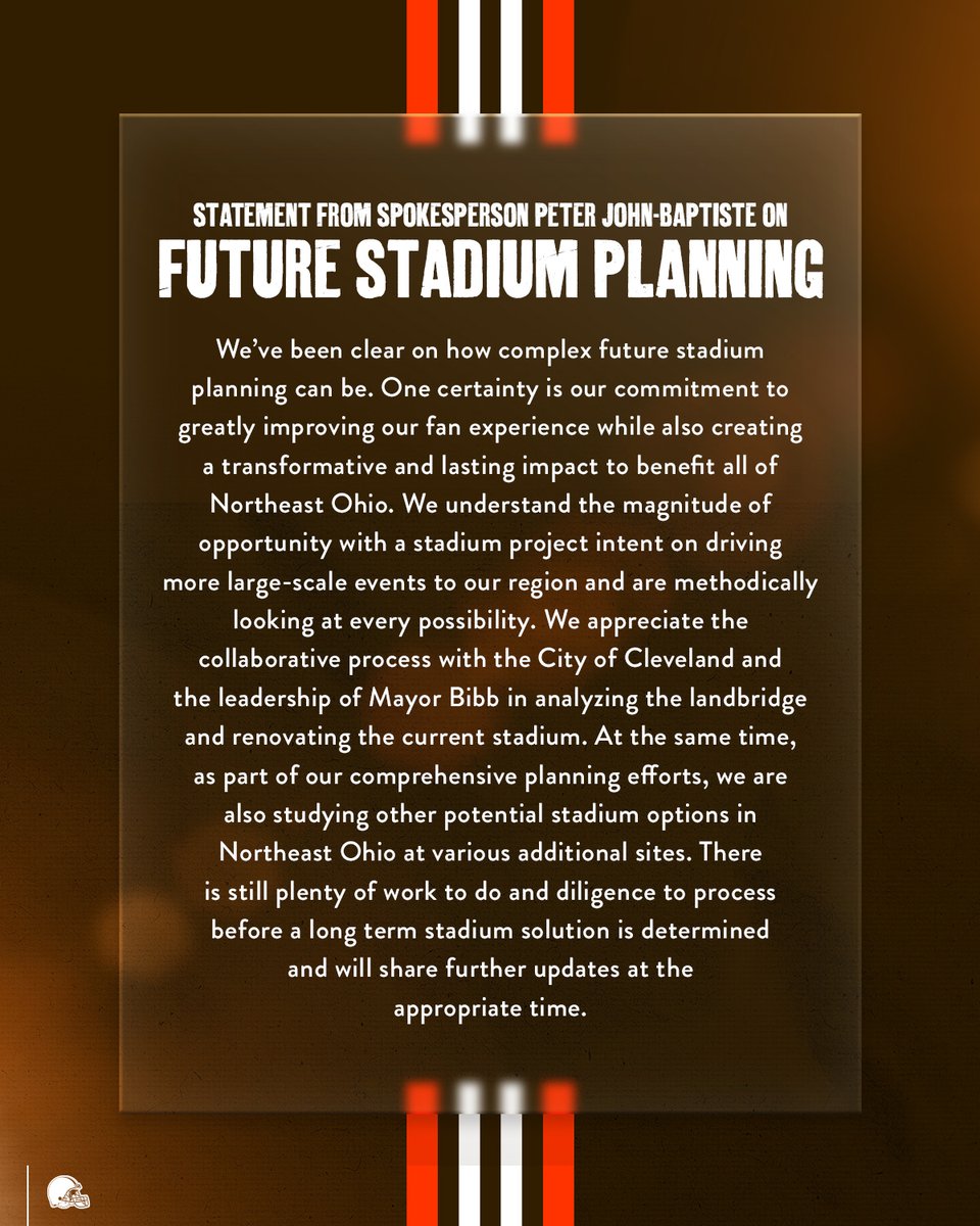 Cleveland Browns tweet media