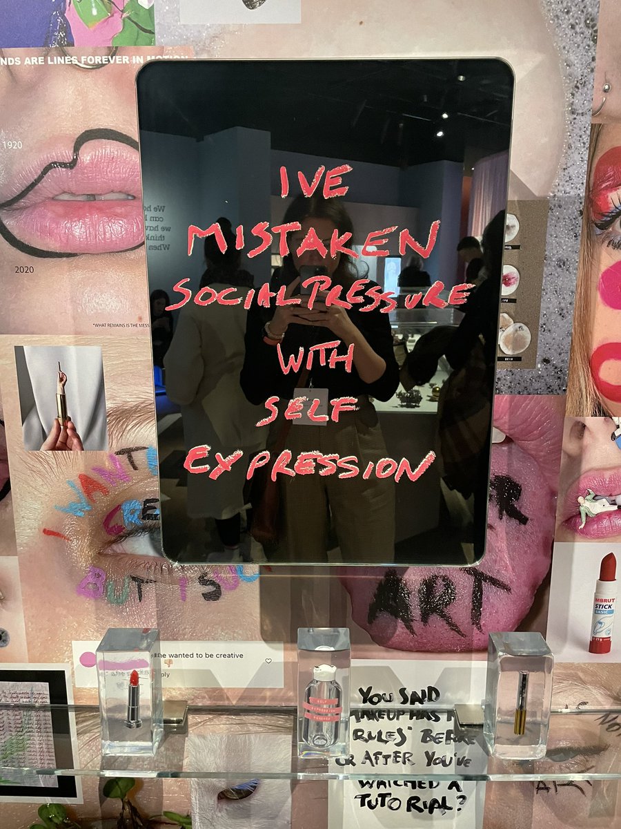 ClioCliona's tweet photo. “Beauty is eternity gazing at itself in a mirror. But you are eternity and you are the mirror.” 

Visiting the @ExploreWellcome exhibition ‘The Cult of Beauty’ and engaging in the deeply ironic act of self-identity aka selfie aka the medical condition “selfitis” https://t.co/DP3rY3L7r8