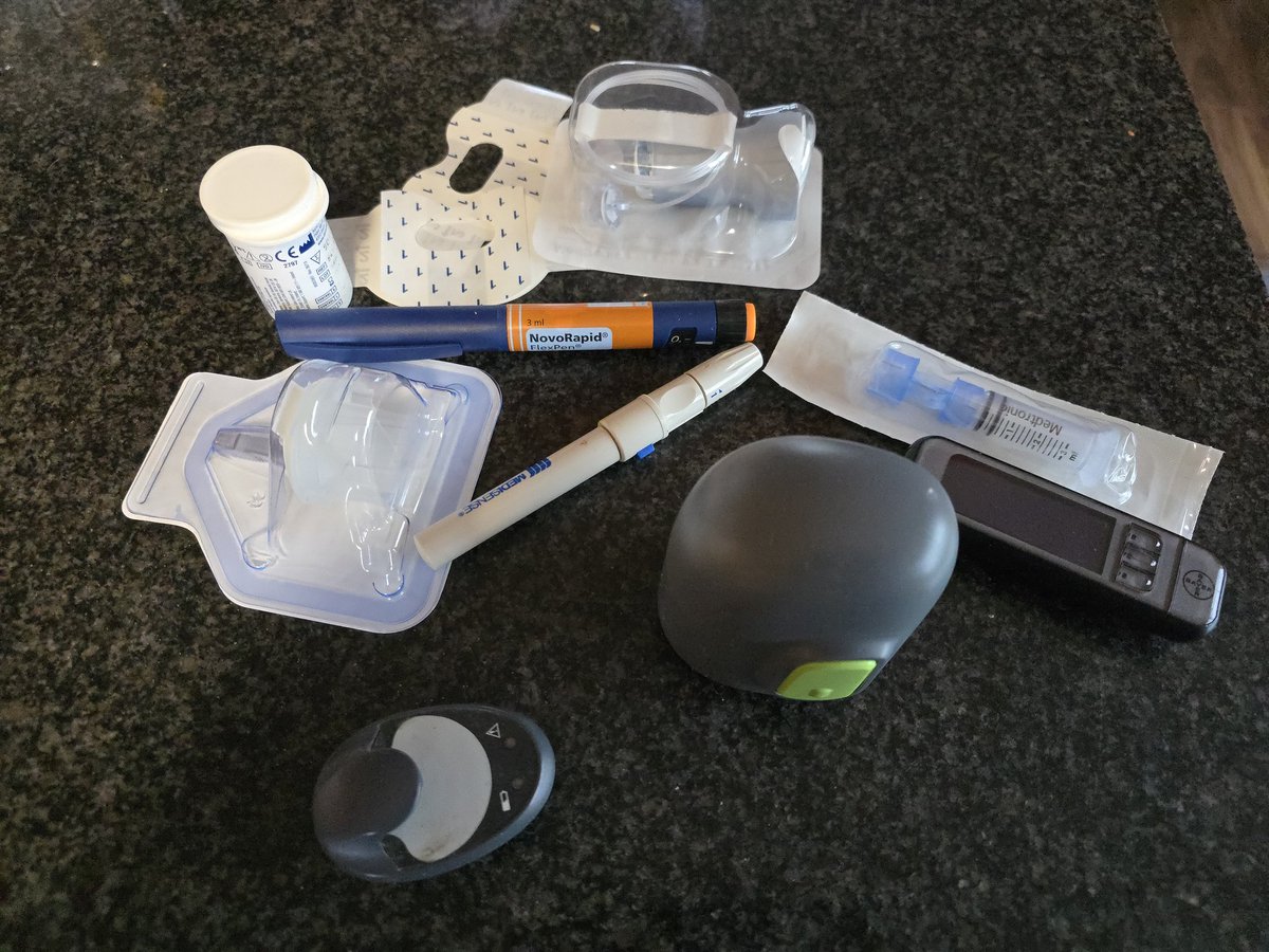 JeffT1D's tweet photo. Off for an MRI today and, as the great Clint Eastwood said, in the movie -  In the Line of Fire: 'Now I gotta put all that sh1t back on again...' afterwards @DiabeticDadUK #gbdoc https://t.co/s4ouqDG6Er