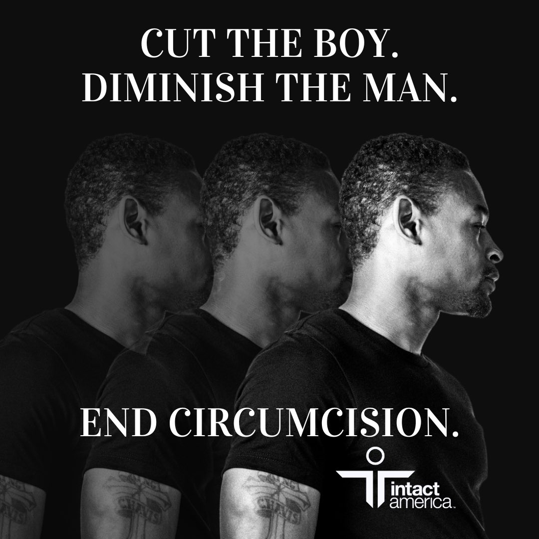 Circumcision wounds never heal. Read the study.  tinyurl.com/y7zrzh7a
#intactivism #endcircumcision