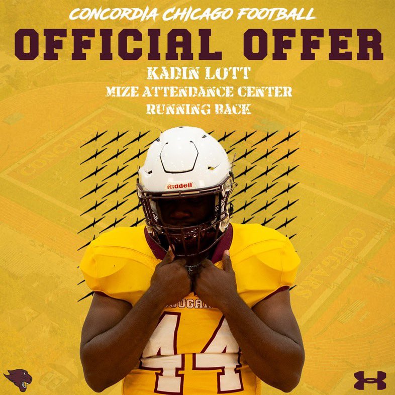 Blessed to receive my second offer from <a href="/CUCFBFamily/">CUC Football</a> <a href="/CoachSeveCUC/">Seve Loubriel</a>