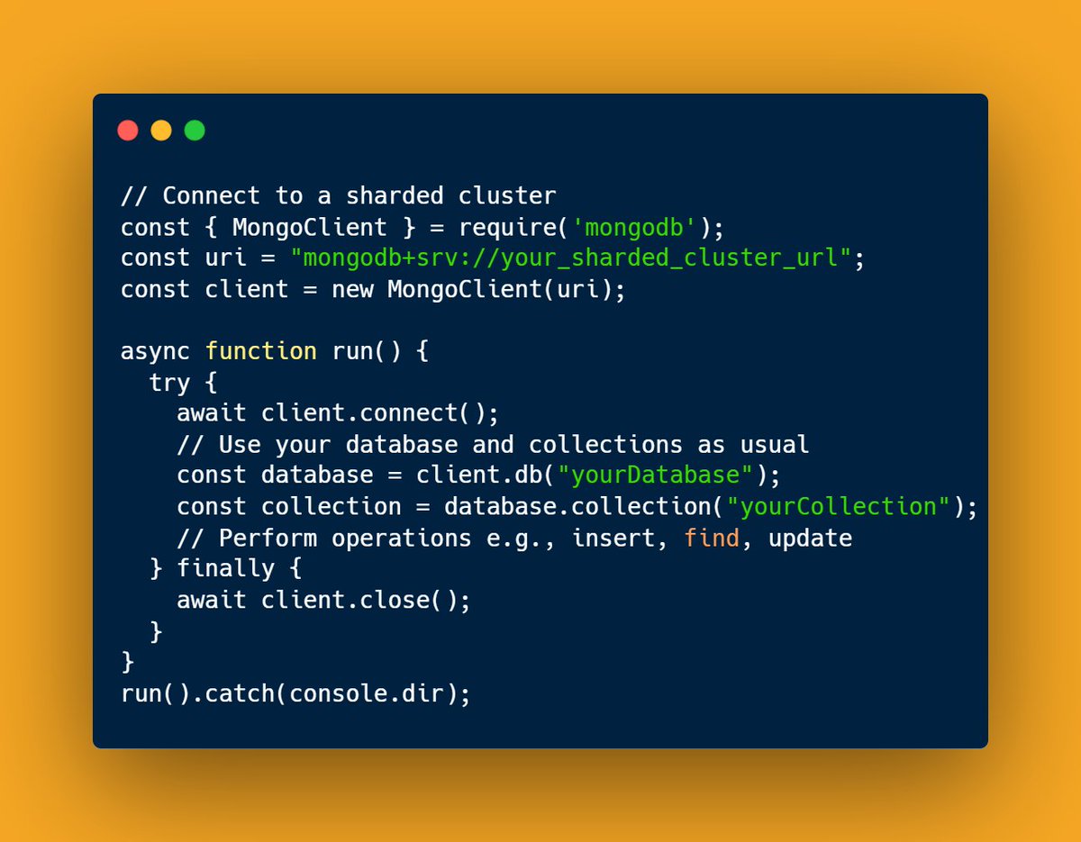 nrachabathuni's tweet image. 🚀 #MongoDB makes scaling your database horizontally a breeze! With sharding, distribute data across multiple machines to handle large datasets efficiently. 📈
🌱 Scale with ease and keep your applications performing at their best with 
#NoSQL #DatabaseScaling #DevCommunity