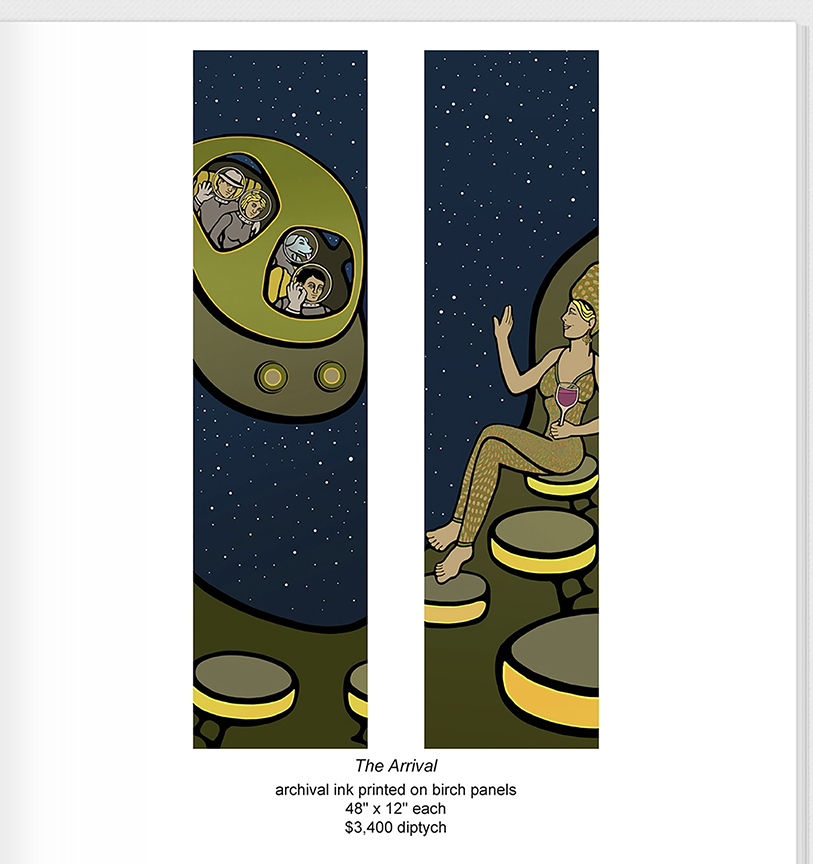 📷
carolynferrisart
Please come to the Arc Gallery 48 Pillars opening in San Francisco (1246 Folsom Street), on Saturday, February 24, from 7-9pm. “The Arrival” is part of my current series.
The exhibition runs from February 24-April 6. <a href="/Moonalice/">Roger McNamee</a> <a href="/MoonalicePoster/">Moonalice Posters</a> <a href="/TRPSorg/">Rock Poster Society</a>