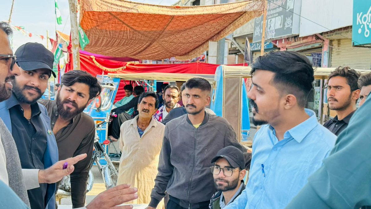 IPPSindh's tweet photo. استحکام پاگستان پارٹیPS-98 کے امیدوار سید علی حسین کے پولنگ کیمپ پر ووٹروں کی امد کا سلسلہ جاری ہے۔

#IstehkamEPakistanParty #IPP #Karachi #PS98 #SyedAliHussain #Elections2024 #Elections2024 #Elections2024Pakistan #VoteforEagle https://t.co/HbZJJGaUfz