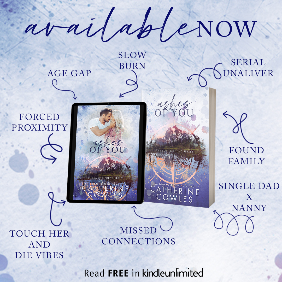 Caroldh4's tweet photo. Ashes of You (Lost &amp; Found #5)@CatherineCowles It's here!  Lawson and Hallie's book is live! You don't want to miss this amazing book!
Amazon: https://t.co/2nQ0TzNpVu
My review: https://t.co/bt1Sevkjz5 https://t.co/8wuNjJ9Gfy