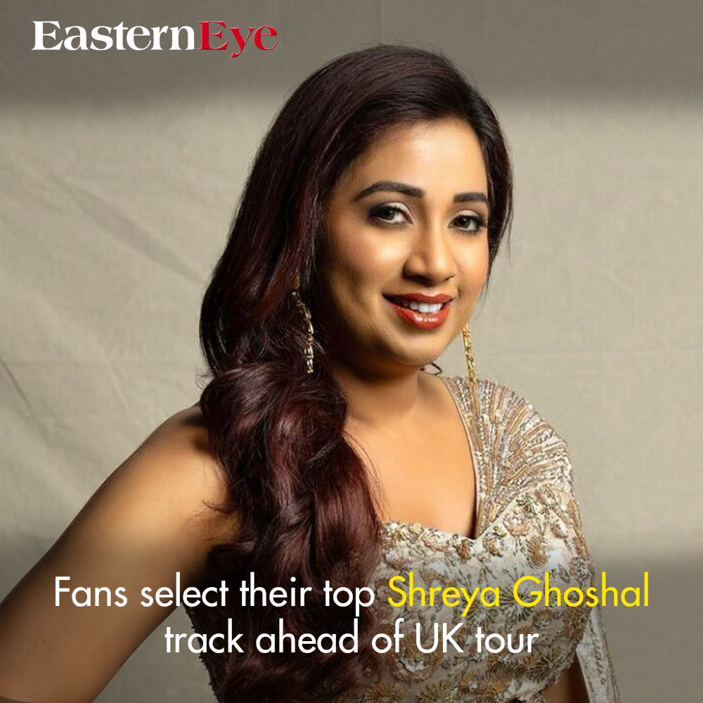 Fans select their top Shreya Ghoshal track ahead of UK tour
Read more - easterneye.biz/shreya-ghoshal…
#ShreyaGhoshal
#FanFavorites
#MusicPoll
#UKTour